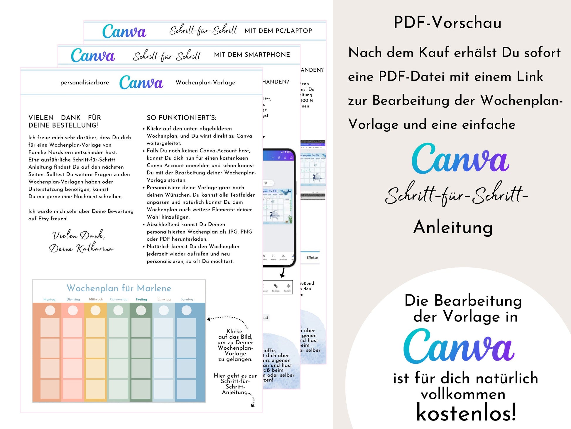 Personalisierter Wochenplan "Himmel und Erde" für Kinder und Jugendliche, 288 Routine Karten, Sofort-Download, Routineplan nach Montessori