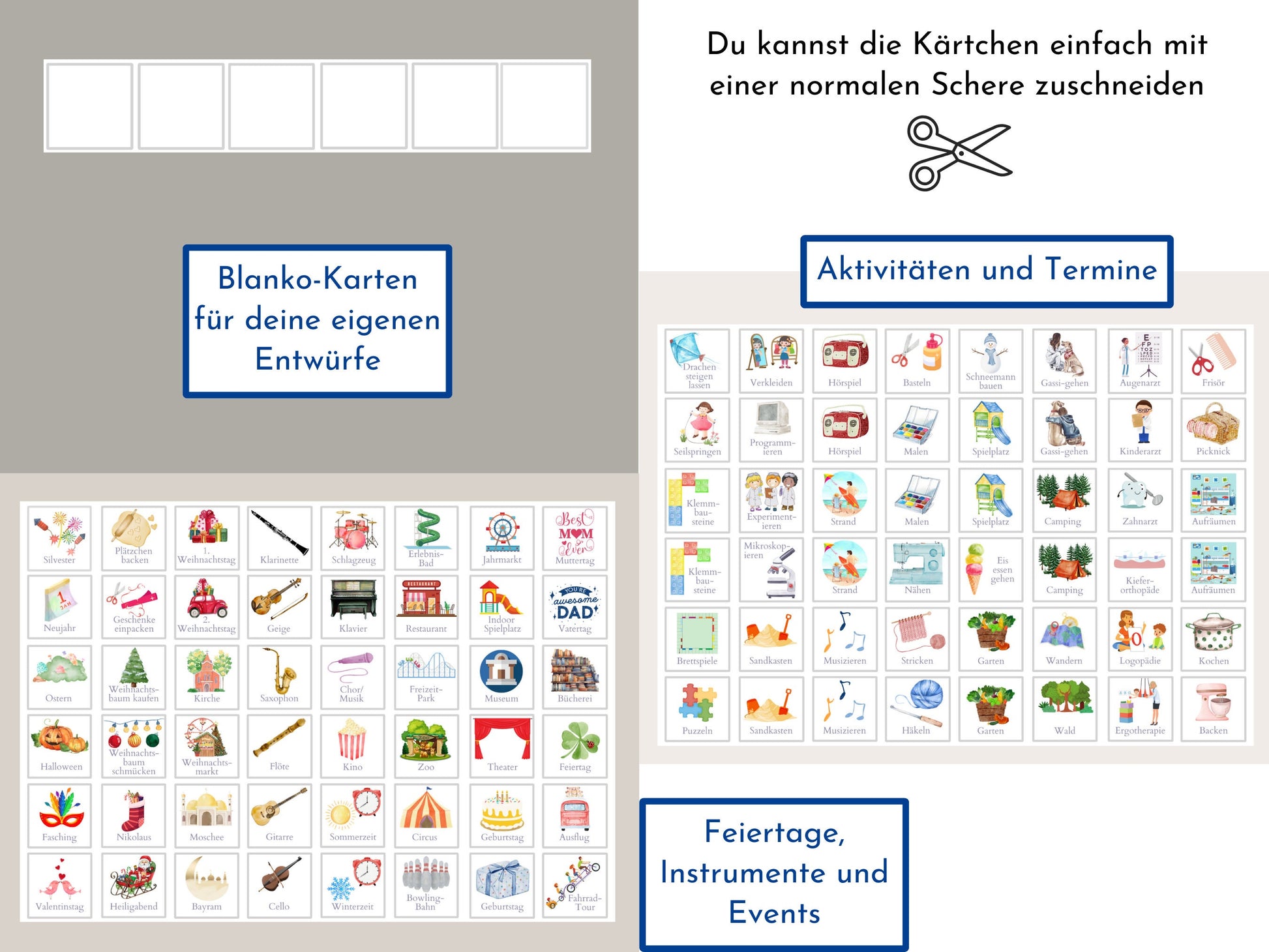 Personalisierter Wochenplan "Dinos und Berge", 246 Routine Karten, Klett laminiert magnetisch, Montessori Routineplan von Familie Nordstern